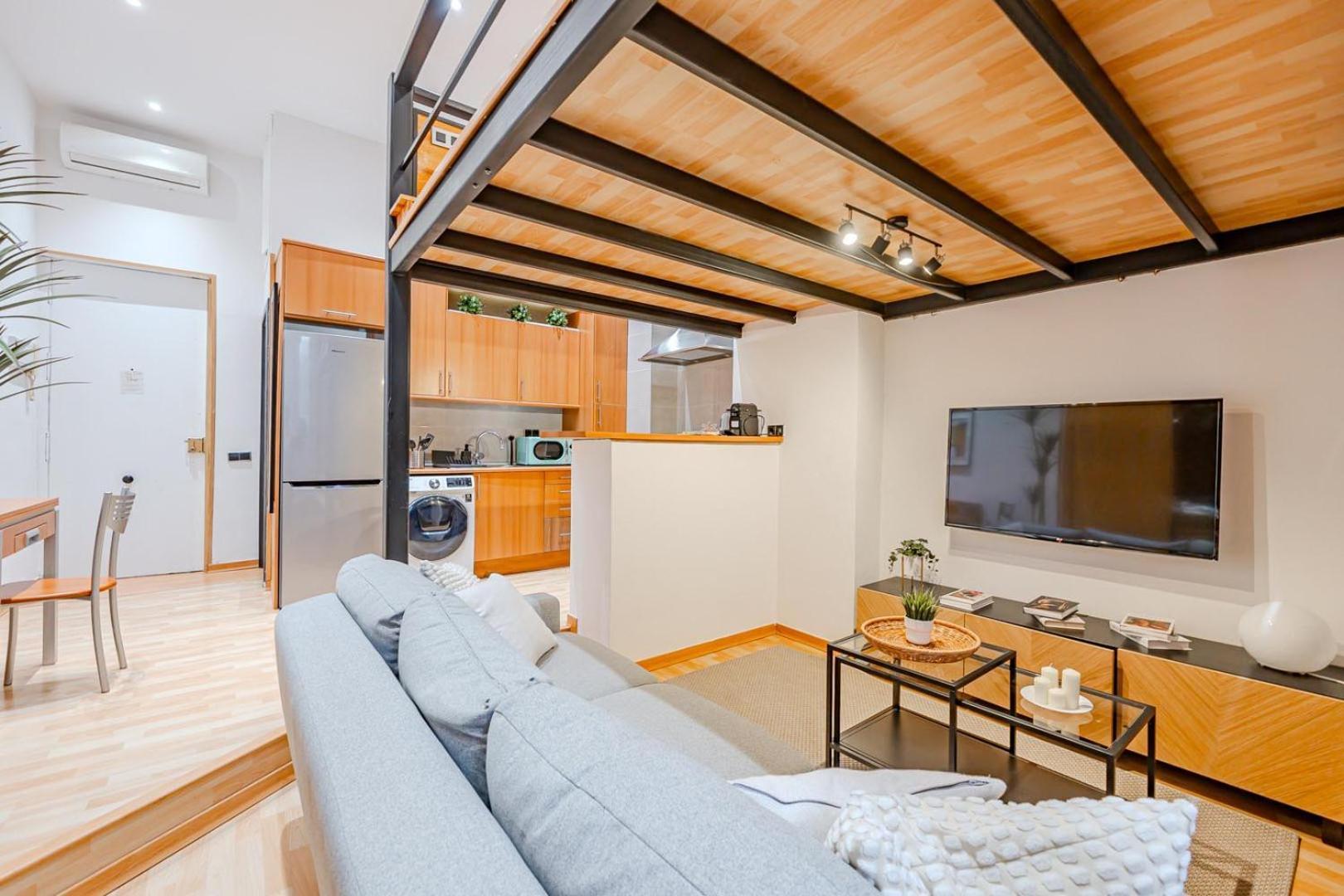 דירות מדריד Increible Loft A 5 Min Del Retiro & Wizink מראה חיצוני תמונה